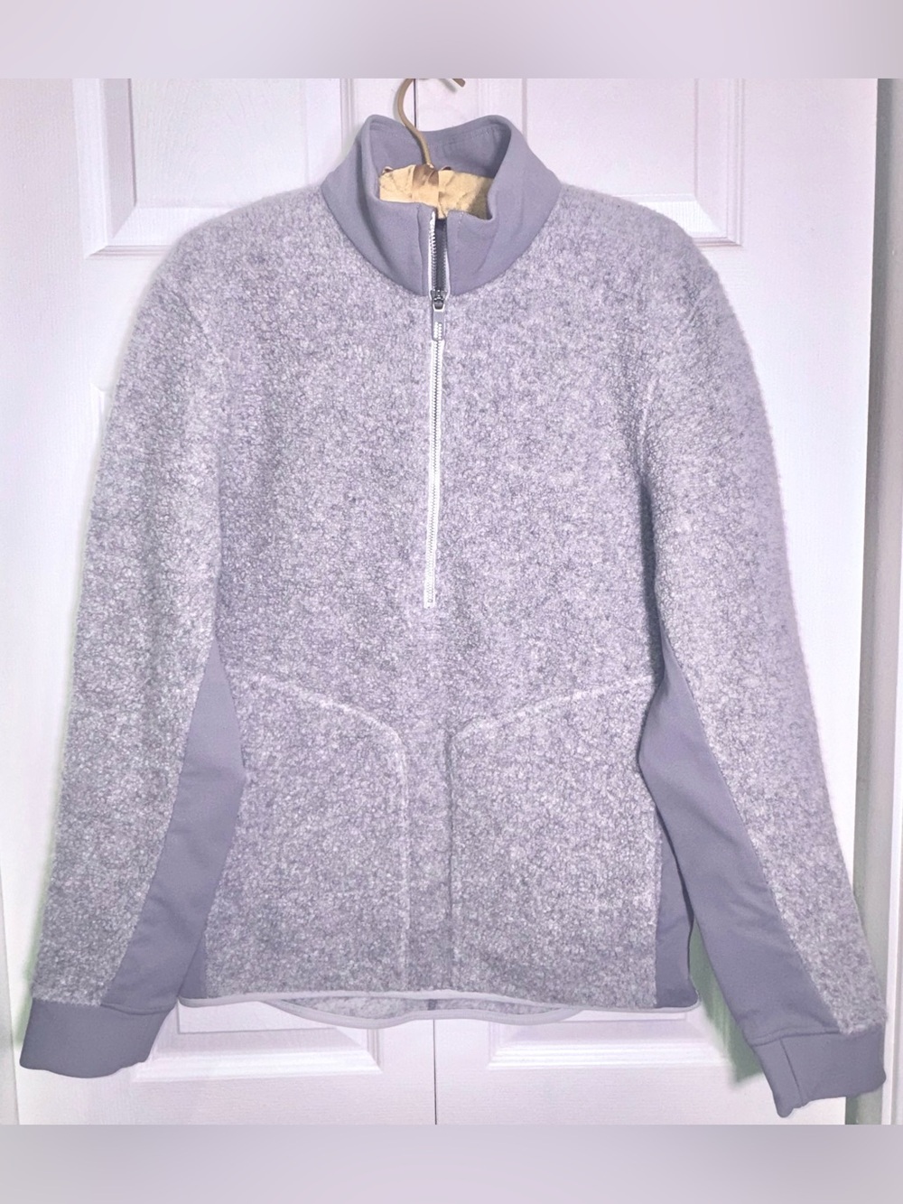 Lululemon Tundra Trek Half Zip men's Sherpa
Fleece Pullover Jacket Small EUC
